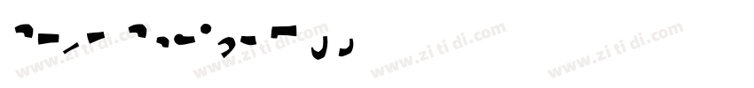 S721 Script Two字体转换 S721 Script Two字体转换